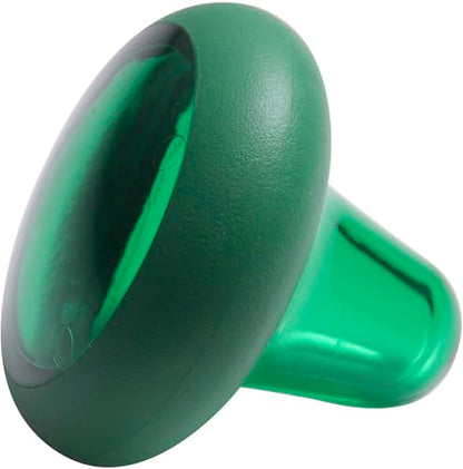 The Pressure Positive Co. Knobble II Handheld Massage Tool, Emerald Green | Ergonomic Durable Knob with a Comfort Band for Trigger-Point Deep-Tissue Relief of Neck, Jaw, Chest, Arms, Hands, Legs & Feet - color: Emerald Green