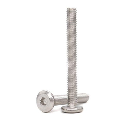 10pcs M6 x 45mm Rivet Countersunk Socket Cap Bolts Screws Connecting 304 Stainless Steel - size: 10pcs M6 x 45mm
