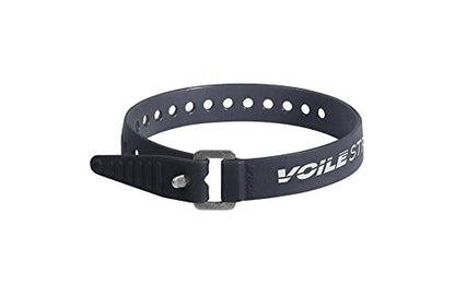 Voile Straps - 15" Aluminum Buckle Black - color: Black