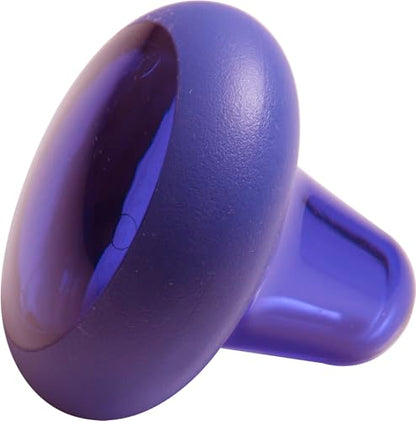 The Pressure Positive Co. Knobble II Handheld Massage Tool, Amethyst Purple | Ergonomic Durable Knob with a Comfort Band for Trigger-Point Deep-Tissue Relief of Neck, Jaw, Chest, Arms, Hands, Legs & Feet - color: Amethyst Purple