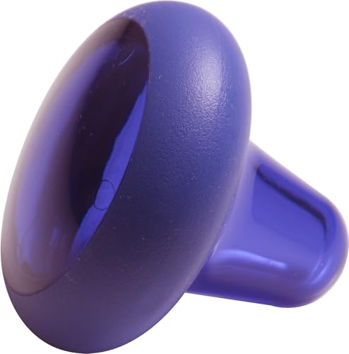The Pressure Positive Co. Knobble II Handheld Massage Tool, Amethyst Purple | Ergonomic Durable Knob with a Comfort Band for Trigger-Point Deep-Tissue Relief of Neck, Jaw, Chest, Arms, Hands, Legs & Feet - color: Amethyst Purple