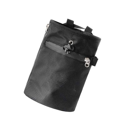 Rock Climbing Chalk Bag with Belt & Zippers Storage Pocket Fitness Gym Weightlifting Bouldering Magnesiums Bag Climbing Chalk