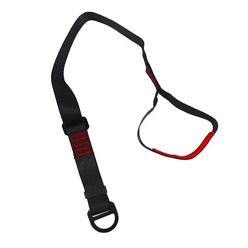 NewDoar UIAA & CE Certified Hand Ascender Rock Climbing Tree Arborist Rappelling Gear Equipment Rope Clamp for 8~13MM Rope - color: Orange Set-left
