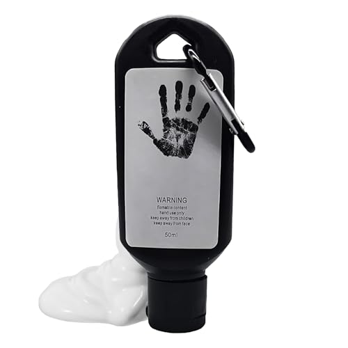 Gym Chalk | Liquid Long-Lasting Grip Enhancer,50ml Rock Climbing Grip Gymnastics Chalk,for Basketball Badminton Training Weightlifting Deadlifts Athletes Powerlifters - color: Black