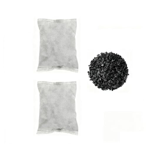 4 Pack Shoe Deodorizer, Smell Remover, Activated Charcoal Odor Absorber for Gym Bags, Sneaker, Fridge, Boxing Glove (4, 50g)