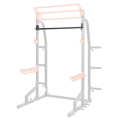 Sunny Health & Fitness Power Cage Squat Rack Attachments for Home Gym | Strength Training, Expanded Workout Variety, Durable Construction, Secure Fit, Quick Installation, Versatile Exercise Support - style: Pull Up Bar
