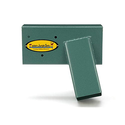 Eastern Jungle Gym Easy 1-2-3 A-Frame Swing Set Bracket, Green | Heavy Duty Swingset Bracket for Easy, Simple Installation | DIY Swing Set Part to Build Playground Sets for Backyards - style: A-Frame Swing Set Bracket