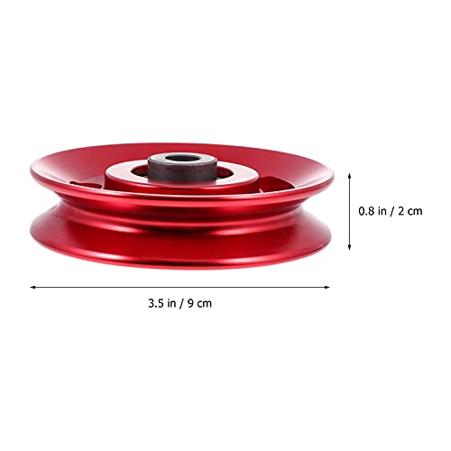 BESPORTBLE 2 pcs Pulley Gym pully Equipment for Skateboard Wheels tricep Rope Attachment Gym Equipment Household appliances Gym Machines