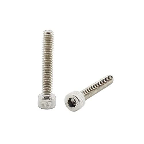 20 PCS Socket Head Cap Screws, TTZEZE 304 Stainless Steel Metric Machine Bolts Hex Socket Screw, Socket Drive Bright Finish Full Machine Threads for Shelf Chair Desk Install Repair (M5x20mm) - color: M5, size: 20mm