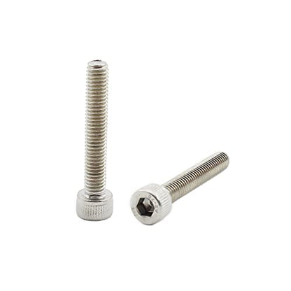 20 PCS Socket Head Cap Screws, TTZEZE 304 Stainless Steel Metric Machine Bolts Hex Socket Screw, Socket Drive Bright Finish Full Machine Threads for Shelf Chair Desk Install Repair (M5x20mm) - color: M5, size: 20mm