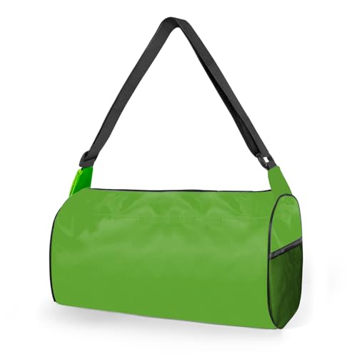C&F BOGMOST Small Gym Bag for Women & Men,Small Lightweight Duffel Bag Carry On Bags Mini Duffel Travel Bag Waterproof Sports Bags for Workout/Sport/Travel, Grass Green - color: A2-Grass Green-Small, size: 15 INCHES