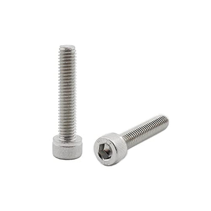20 PCS Socket Head Cap Screws, TTZEZE 304 Stainless Steel Metric Machine Bolts Hex Socket Screw, Socket Drive Bright Finish Full Machine Threads for Shelf Chair Desk Install Repair (M6x20mm) - color: M6, size: 20mm