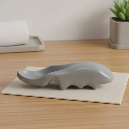 Qianly Point Portable Design Point Tool Ergonomic Tissue Massage Tool for Athletes, Office Workers, Green, Thumb Massager - color: Green