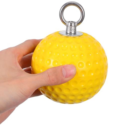 Alipis Pull-up Grip Strength Balls Weighted Training Spheres 9cm Hanging Workout Forearm Wrist Hand Exerciser for Climbing Calisthenics and Functional Fitness