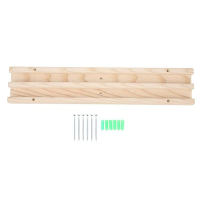 Rock Climbing Fingerboard | Grip Strength & Finger Training Board | Hangboard for Home Door Frame/Climbing Gym/RV | Solid Wood with Screws