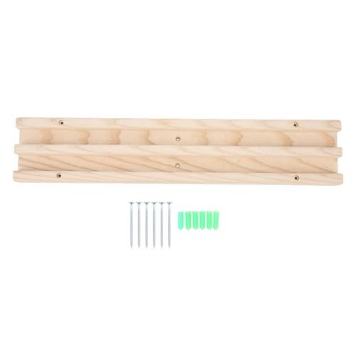 Rock Climbing Fingerboard | Grip Strength & Finger Training Board | Hangboard for Home Door Frame/Climbing Gym/RV | Solid Wood with Screws