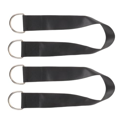 ABOOFAN 2pcs Dip Belt Weight Plate Attachment Straps for Barbell and Weight Plates, Heavy Duty Nylon Material, 30 Inch Length, Fits Dumbbell and Barbell Sizes, for Home Gym and Pullups