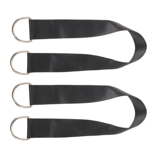 ABOOFAN 2pcs Dip Belt Weight Plate Attachment Straps for Barbell and Weight Plates, Heavy Duty Nylon Material, 30 Inch Length, Fits Dumbbell and Barbell Sizes, for Home Gym and Pullups