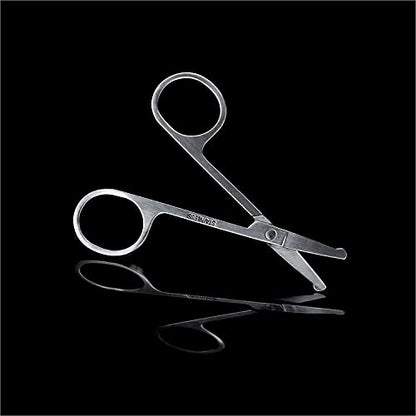 MANSCAPED® Shears 2.0 Tempered Stainless Steel Men's Nail Kit, Fingernail Clippers, Safety Scissors, Tweezers and Nail File, Travel Manicure Pedicure Set, 4-Piece Luxury Grooming Kit with Compact Case - size: The Shears 2.0