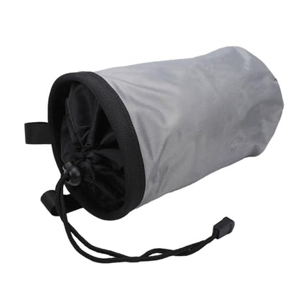 ASHATA Large Capacity Climbing Chalk Bag, Adjustable Waist Belt Gym Chalk Pouch for Rock Climbing & Gymnastics