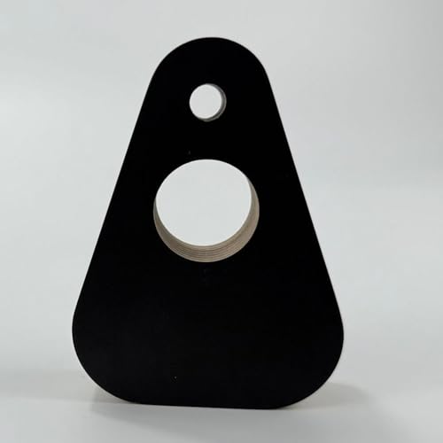 Wood Climbing Hang Board, Portable Wall Mounted Finger Training Board for Grip Strength 8x11x2.5cm (3.1x4.3x1 inch)