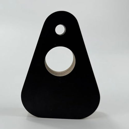 Wood Climbing Hang Board, Portable Wall Mounted Finger Training Board for Grip Strength 8x11x2.5cm (3.1x4.3x1 inch)