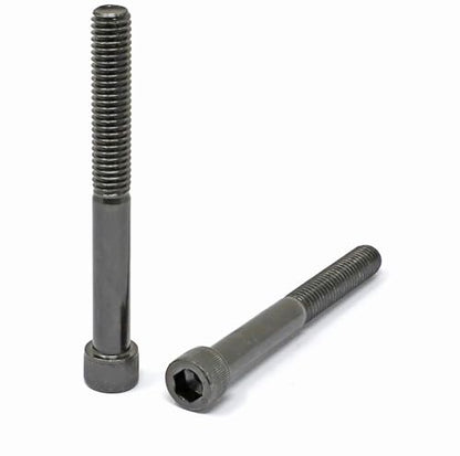 iexcell 5 Pcs 3/8-16 x 3-1/2" Partially Threaded Alloy Steel 12.9 Grade Hex Socket Head Cap Screws Bolts Kit, Black Oxide Finish - size: 3/8-16 x 3-1/2" ( Partially Threaded )