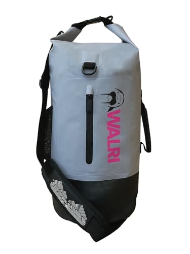 WALRI 20L Waterproof day pack for Sports, Surf, Turf and Dirt (Grey) - color: Grey