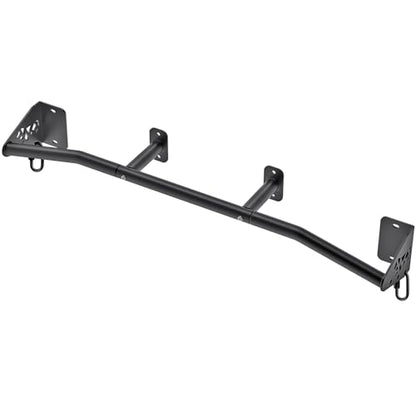 SELEWARE Heavy Duty Wall Mount Pull Up Bar, Joist Mount Chin Up Bar for Doorway, Sturdy Steel Construction, w/Resistance Band Hooks, Fits 32"/36" Wall Studs for Home Gym Strength Training - size: B: 36" x 1.3" Dia Grip