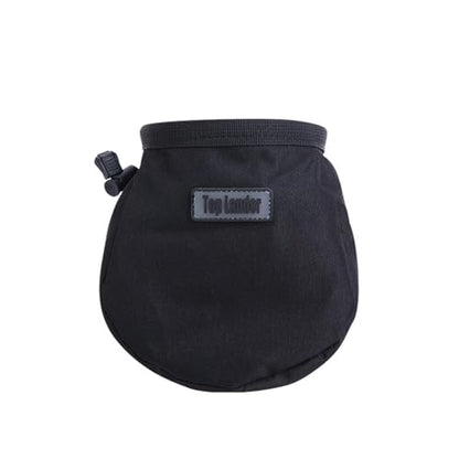 Climbing Chalk Bag Drawstring Pouch Gymnastics Chalk Bag Bouldering Storage Bag Adjustable Strap Oxford Cloth Portable Compartment Suitable for