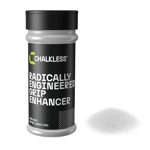 Chalkless Grip Enhancer - Premium Liquid Chalk Alternative & Less Mess Hand Chalk for Weightlifting, Powerlifting, Yoga, Gaming, Climbing, and More, Non-Toxic Long-Lasting & Reliable - style: 15 Gram