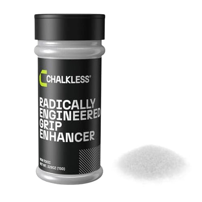 Chalkless Grip Enhancer - Premium Liquid Chalk Alternative & Less Mess Hand Chalk for Weightlifting, Powerlifting, Yoga, Gaming, Climbing, and More, Non-Toxic Long-Lasting & Reliable - style: 15 Gram