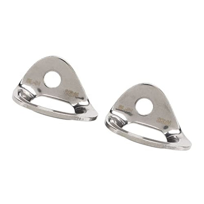 Uxsiya 2PCS Climbing Bolts Hanger 316 Stainless Steel Rock Climbing Hanger Large Bearing Capacity Anchor for Carving Aerial Work