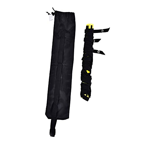 POCREATION Agility Ladder, 8 Rung Heavy Duty Football Training Ladder with Adjustable Flat Plastic Rungs and Durable Nylon Straps, for Speed Agility Coordination and Balance in Football