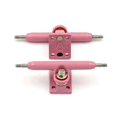 A1 Pro Fingerboard Trucks 36mm 34mm 32mm with New Base and Pivot Cup (34mm Pink) - color: 34mm Pink