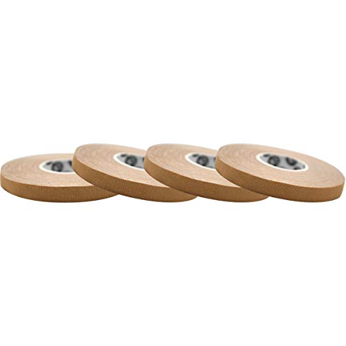 Monkey Tape 4-Pack (0.3” x 15yds, Tan) Premium Jiu Jitsu Sports Athletic Finger Tape - for BJJ, Grappling, MMA, & Judo - color: Tan, size: 0.3 Inch (Pack of 4)