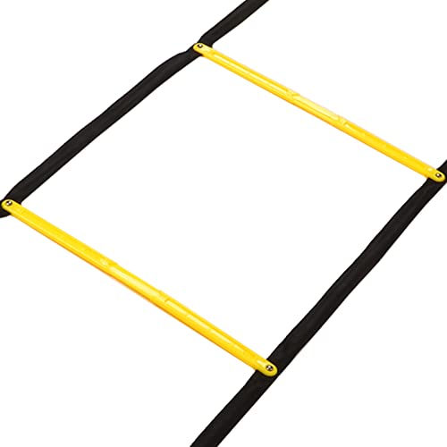 2.6m Fixed Rung Agility Ladder - Heavy Duty Polypropylene Footwork Drill Equipment for Soccer Basketball