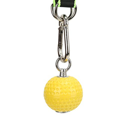 Climbing Pull Up Hand Grips Ball Set, Wireless Arm Strength Training Equipment, Non Slip Grip Balls with Webbing Buckle for Rock Climbing, Gym and Home Workouts - size: 72mm model