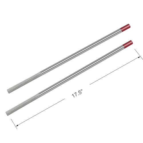 ZhenT Premium 2Pcs Winding Bars with Non-Slip Handle 1/2’’ in Diameter X 17.5’’ in Length,Used for Garage Door Torsion Spring