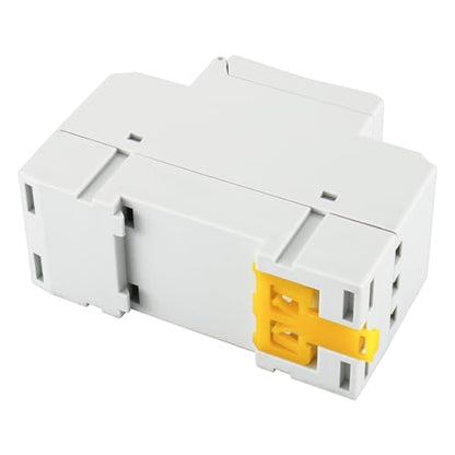 BAOMAIN THC15A 12V Digital Programmable Timer Switch,16A Weekly Relay | AC/DC 12V Power Input with 16A Max Switch Capacity,Up To 250VAC,Supports 28 Weekly Settings. Din Rail Mount