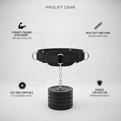 Home Gym Pull Up Station Accessory: Weighted Dip Belt with Heavy Duty Iron Chain for Strength Training - size: 11.81 x 0.98 x 0.39 in