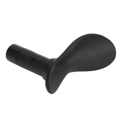 Pilipane Manual Trigger Point Massage Tool Ergonomic Stress Relief Portable Thumb Massager for Body Deep Tissue Massage Neck Back Legs Pain Relief Rubber Metal (Flat Head) - size: Flat Head, style: Flat Head