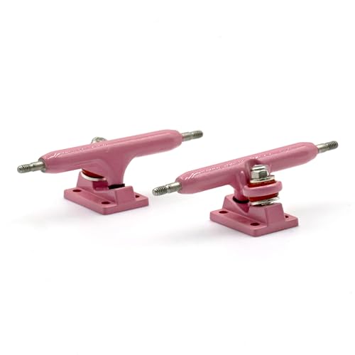 A1 Pro Fingerboard Trucks 36mm 34mm 32mm with New Base and Pivot Cup (34mm Pink) - color: 34mm Pink
