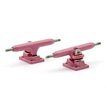 A1 Pro Fingerboard Trucks 36mm 34mm 32mm with New Base and Pivot Cup (34mm Pink) - color: 34mm Pink