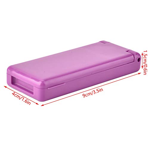 Dance Shoes Brush, Cleaner Suede Sole Wood Cleaning Dancing Shoe Footwear Ballroom Brushes Light Weight Care Tangos Portable Foldable Polishing Multifunction Boot Bristles Polish Applicator - color: Purple