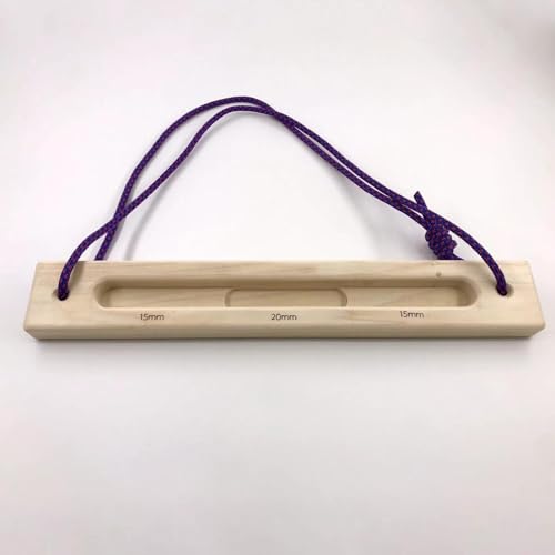 Vaveren Rock Climbing Climbing Training Portable Mountaineering Equipment Wooden for Climbers Pull Hold, 15mm 20mm 15mm