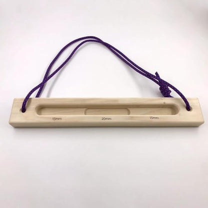 Vaveren Rock Climbing Climbing Training Portable Mountaineering Equipment Wooden for Climbers Pull Hold, 15mm 20mm 15mm