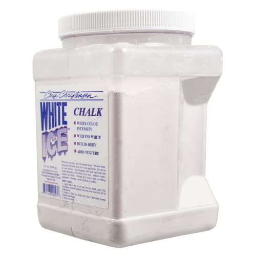 Chris Christensen White Ice Chalk, Dog Cosmetics, Groom Like a Professional, Natural Look, Made in The USA, 22oz