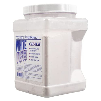 Chris Christensen White Ice Chalk, Dog Cosmetics, Groom Like a Professional, Natural Look, Made in The USA, 22oz