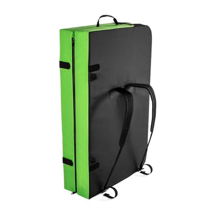 Ocun Moonwalk FTS Crash Pad, Compact Bouldering Safety Fall Pad for Rock Climbing